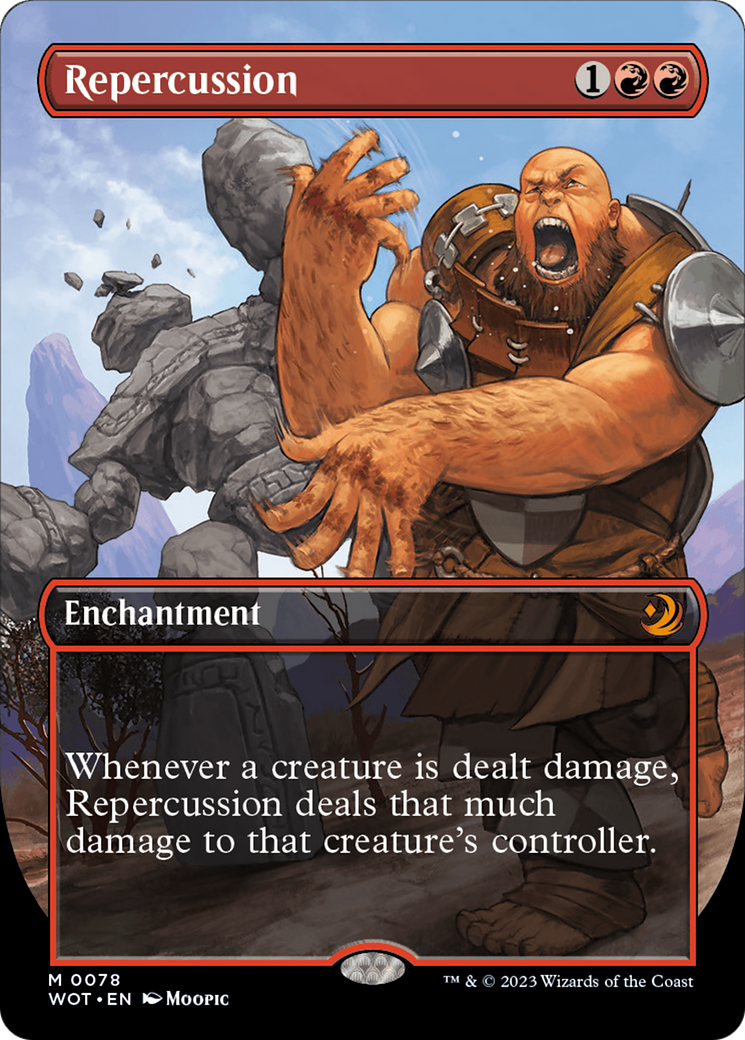 Repercussion (Anime Borderless) [Wilds of Eldraine: Enchanting Tales] | Grognard Games