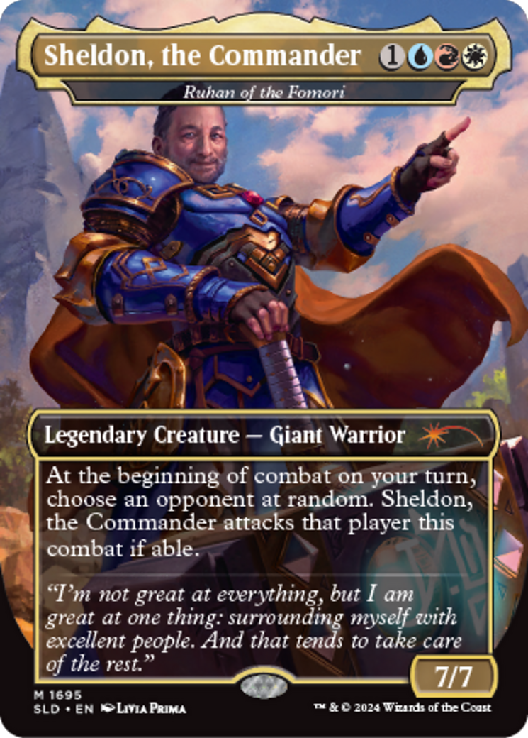 Ruhan of the Fomori - Sheldon, the Commander [Secret Lair: Sheldon's Spellbook] | Grognard Games