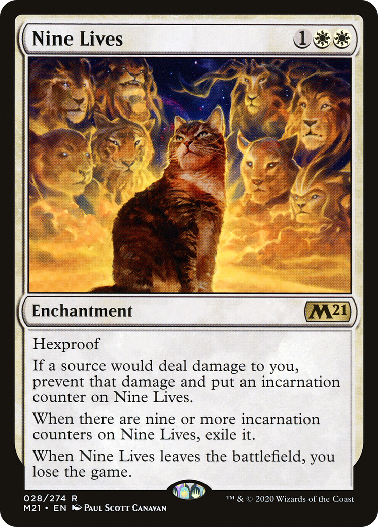 Nine Lives [Core Set 2021] | Grognard Games