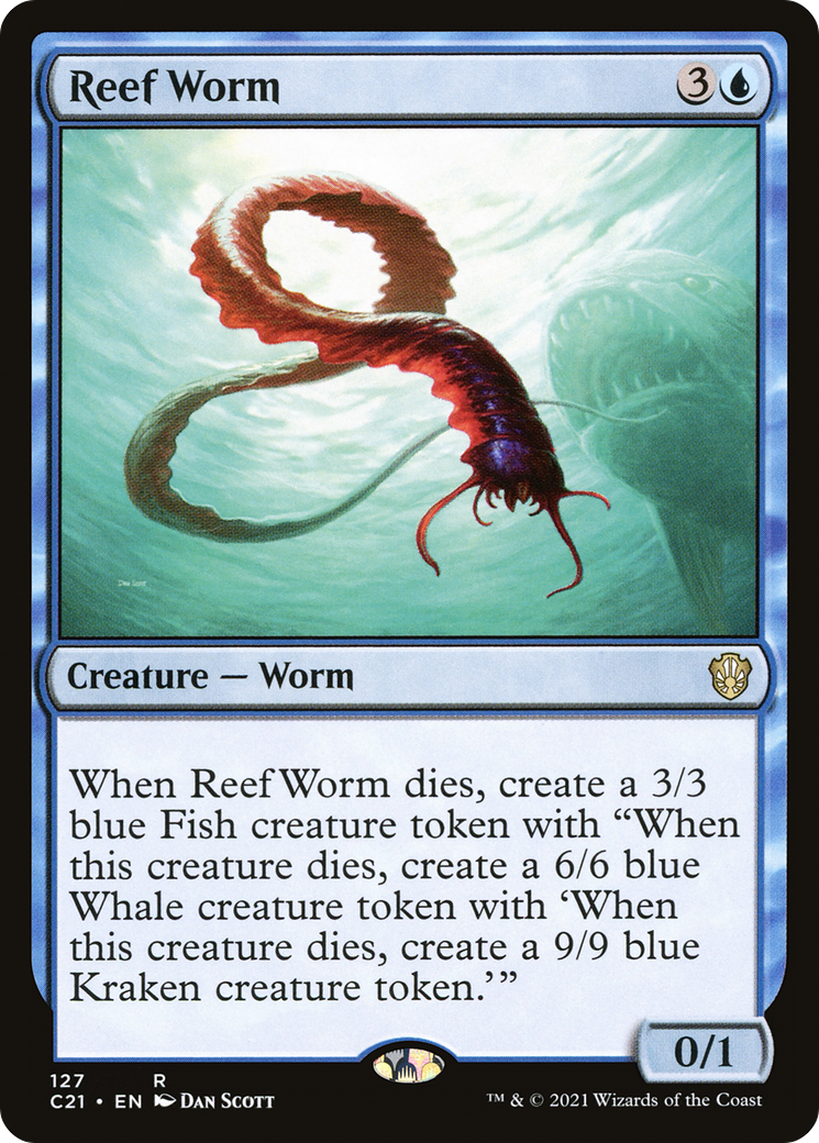 Reef Worm [Commander 2021] | Grognard Games