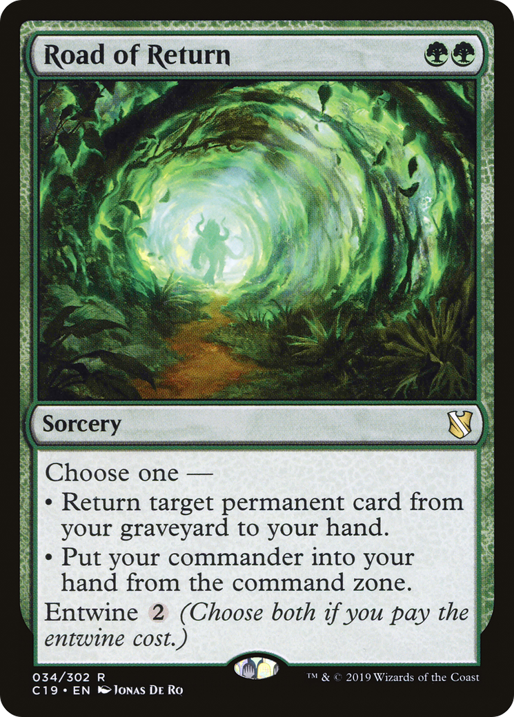 Road of Return [Commander 2019] | Grognard Games