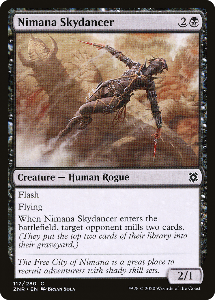 Nimana Skydancer [Zendikar Rising] | Grognard Games