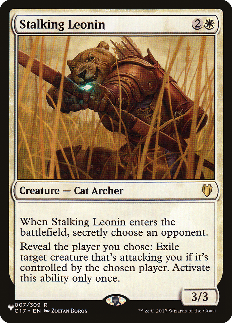 Stalking Leonin [The List] | Grognard Games