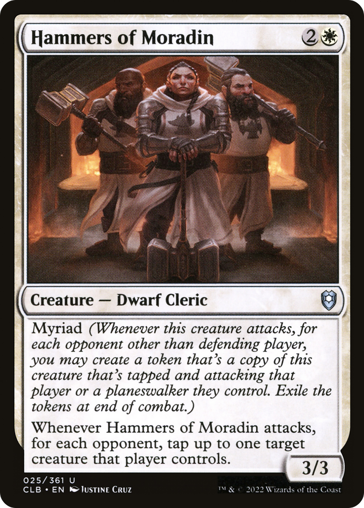 Hammers of Moradin [Commander Legends: Battle for Baldur's Gate] | Grognard Games