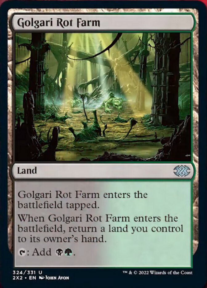 Golgari Rot Farm [Double Masters 2022] | Grognard Games