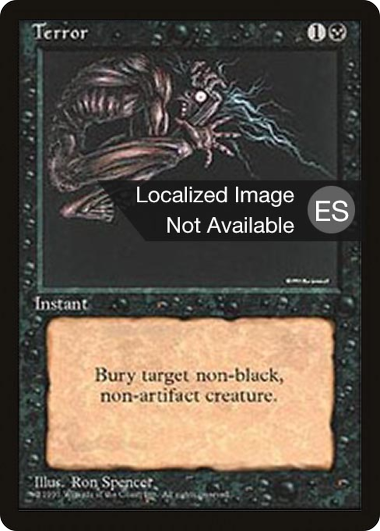 Terror [Fourth Edition (Foreign Black Border)] | Grognard Games