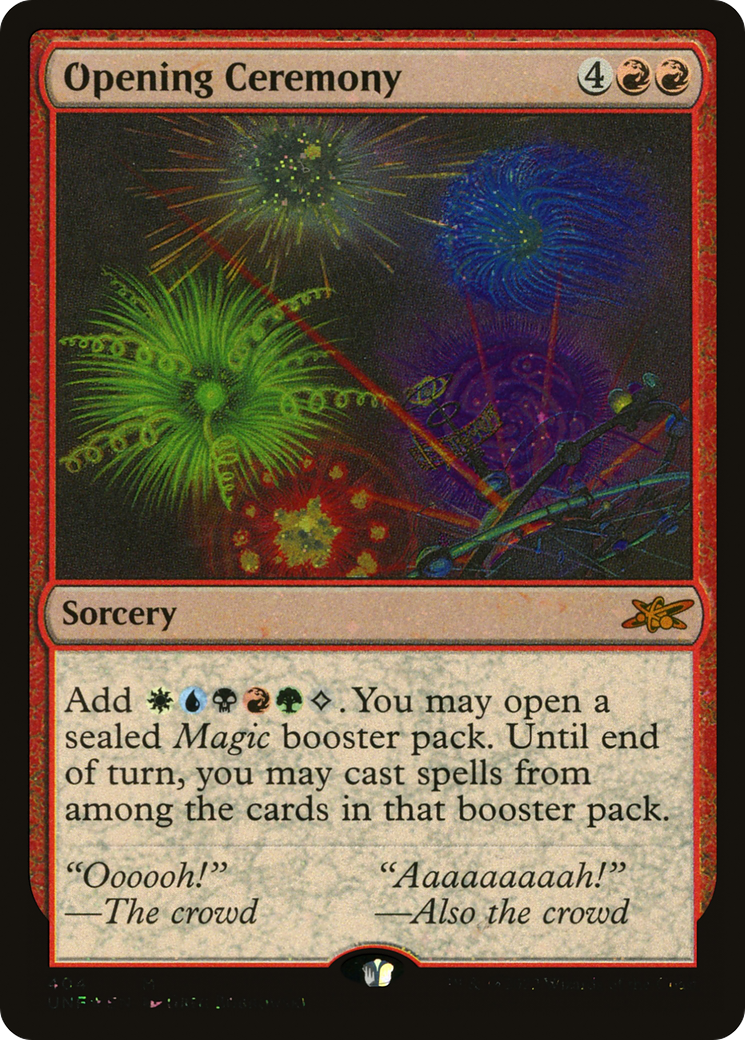 Opening Ceremony (Galaxy Foil) [Unfinity] | Grognard Games