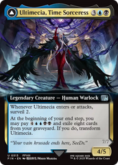 Ultimecia, Time Sorceress // Ultimecia, Omnipotent (FIN-513) - FINAL FANTASY: (Extended Art) | Grognard Games