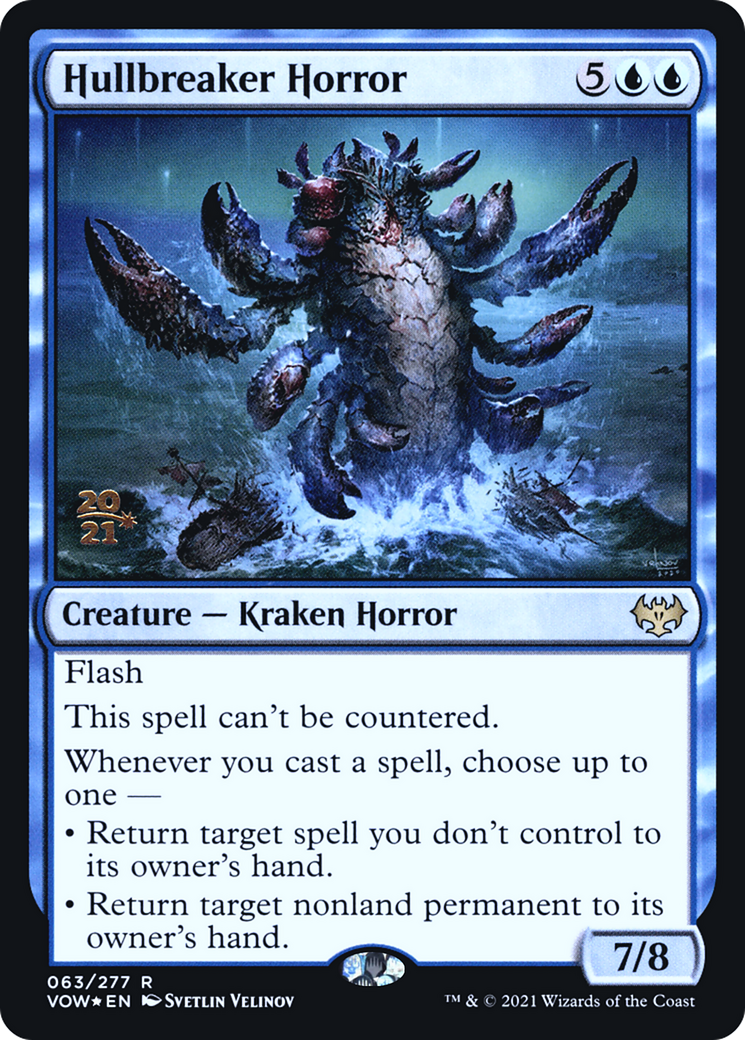 Hullbreaker Horror [Innistrad: Crimson Vow Prerelease Promos] | Grognard Games