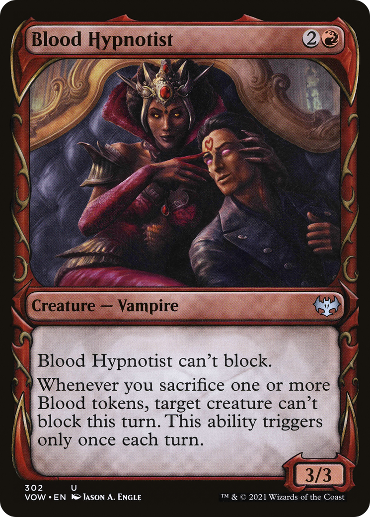 Blood Hypnotist (Showcase Fang Frame) [Innistrad: Crimson Vow] | Grognard Games