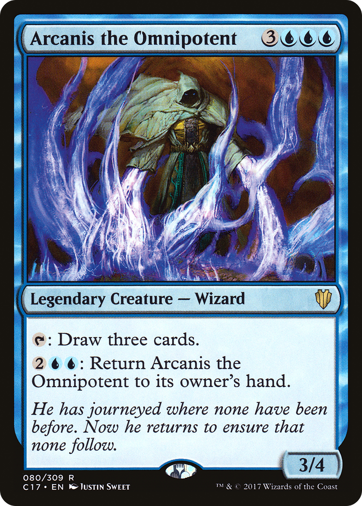 Arcanis the Omnipotent [Commander 2017] | Grognard Games