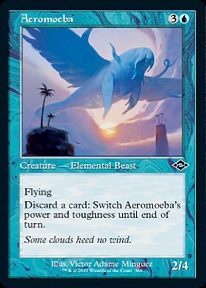 Aeromoeba (Retro Foil Etched) [Modern Horizons 2] | Grognard Games