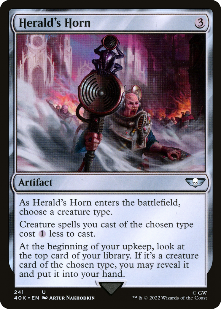 Herald's Horn [Universes Beyond: Warhammer 40,000] | Grognard Games