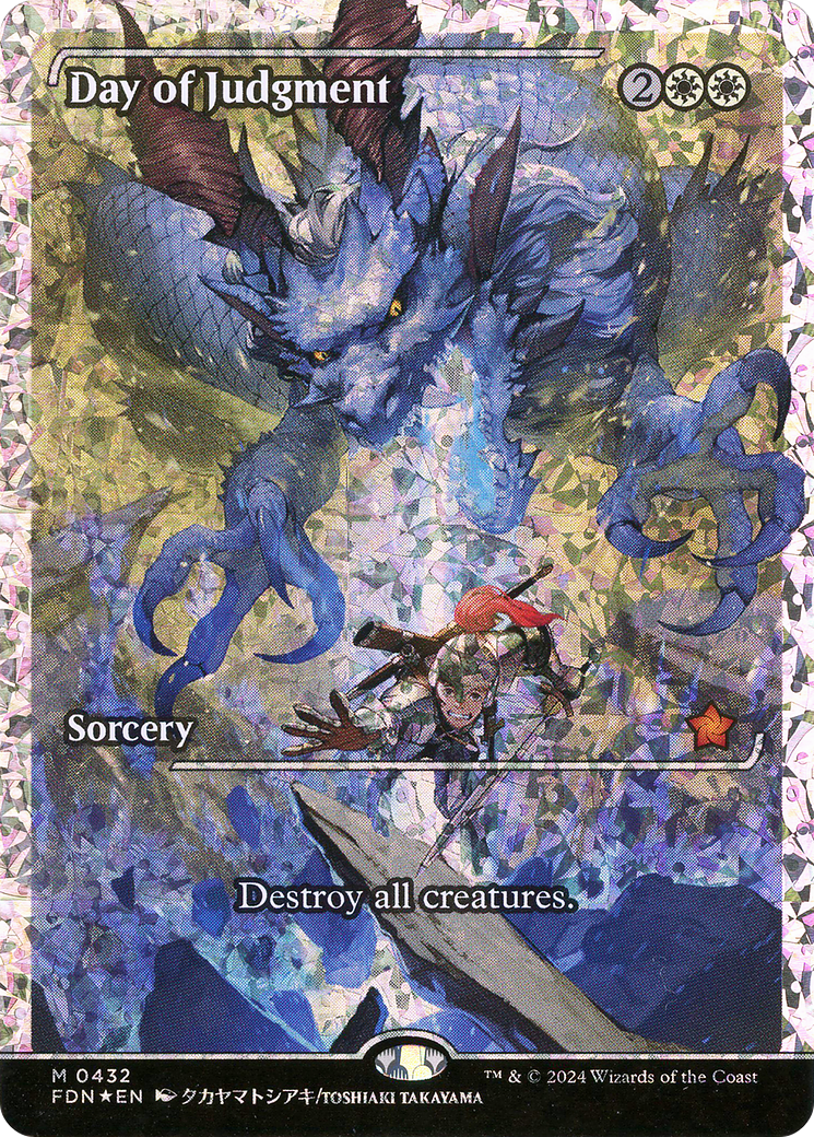 Day of Judgment (Showcase) (Fracture Foil) [Foundations] | Grognard Games