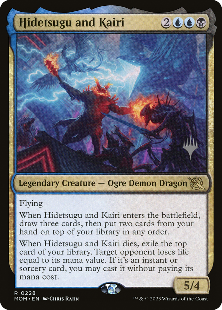 Hidetsugu and Kairi (Promo Pack) [March of the Machine Promos] | Grognard Games