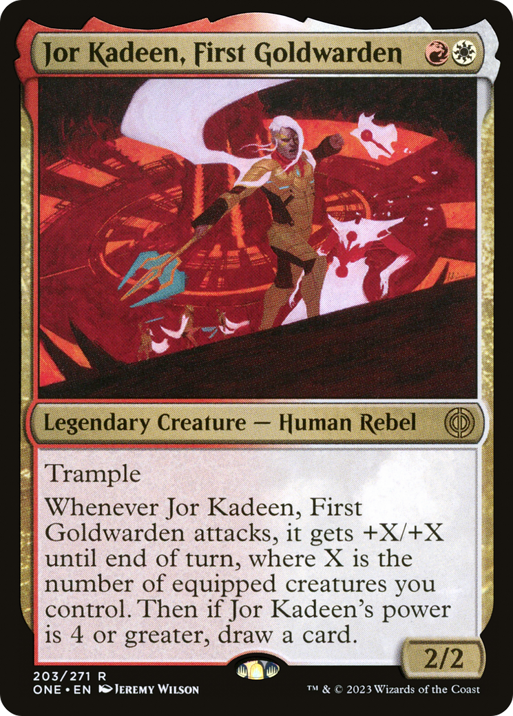 Jor Kadeen, First Goldwarden [Phyrexia: All Will Be One] | Grognard Games