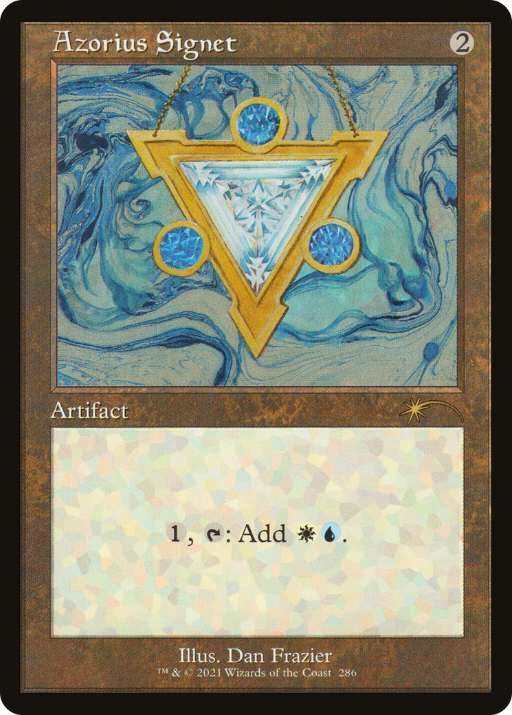 Azorius Signet (Retro) [Secret Lair Drop Series] | Grognard Games