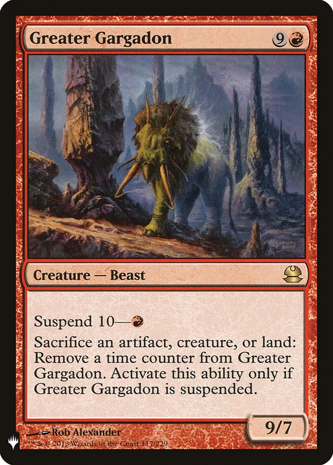 Greater Gargadon [Mystery Booster] | Grognard Games