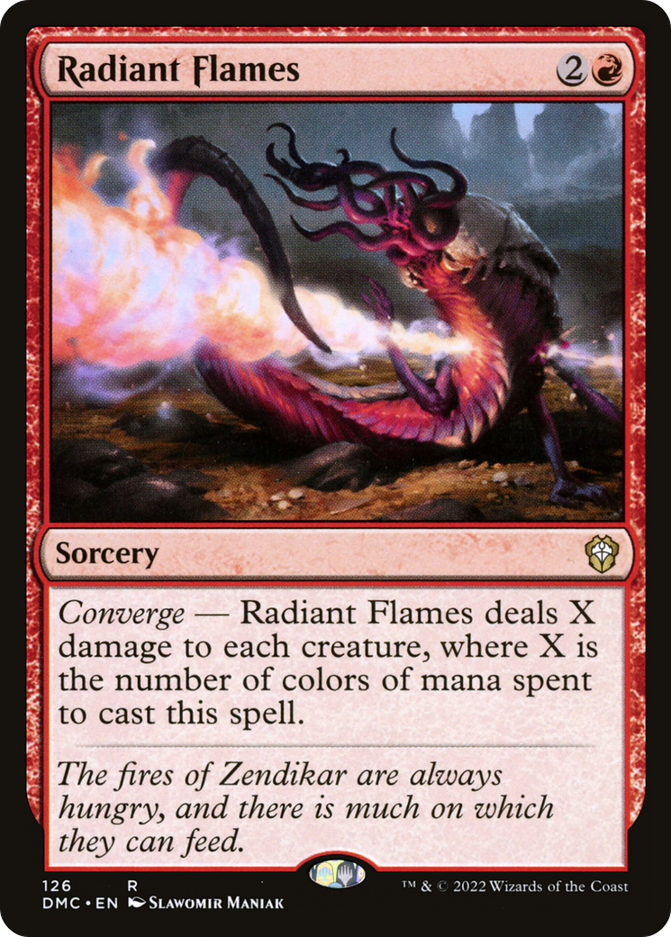 Radiant Flames [Dominaria United Commander] | Grognard Games