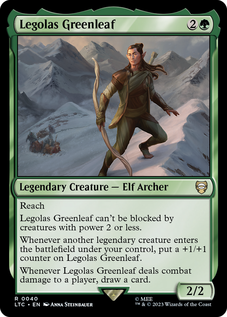 Legolas Greenleaf [The Lord of the Rings: Tales of Middle-Earth Commander] | Grognard Games