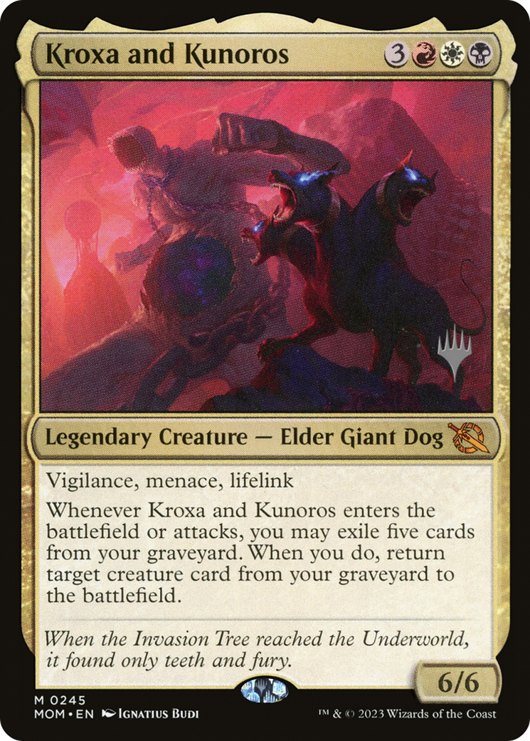 Kroxa and Kunoros (Promo Pack) [March of the Machine Promos] | Grognard Games