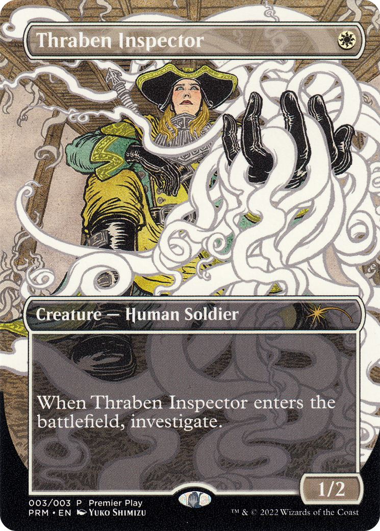 Thraben Inspector (Borderless Alternate-Art) [Regional Championship Qualifiers 2022] | Grognard Games