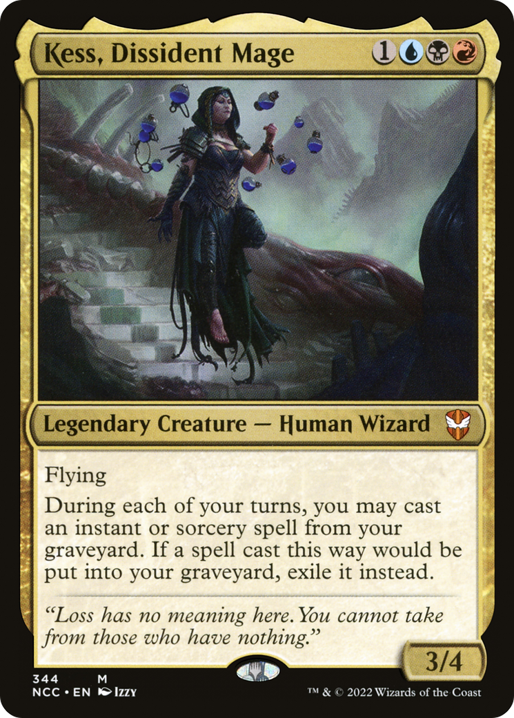 Kess, Dissident Mage [Streets of New Capenna Commander] | Grognard Games