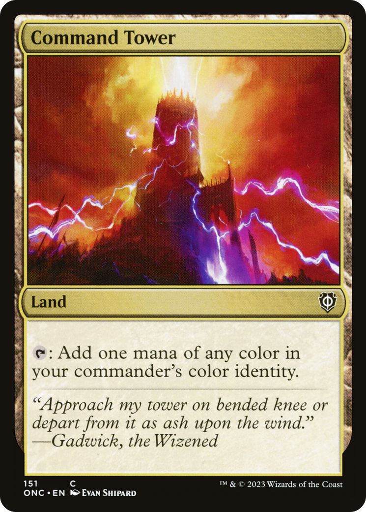 Command Tower [Phyrexia: All Will Be One Commander] | Grognard Games