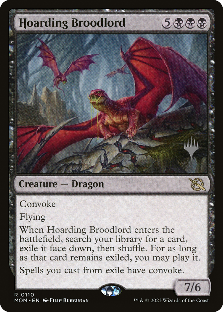 Hoarding Broodlord (Promo Pack) [March of the Machine Promos] | Grognard Games