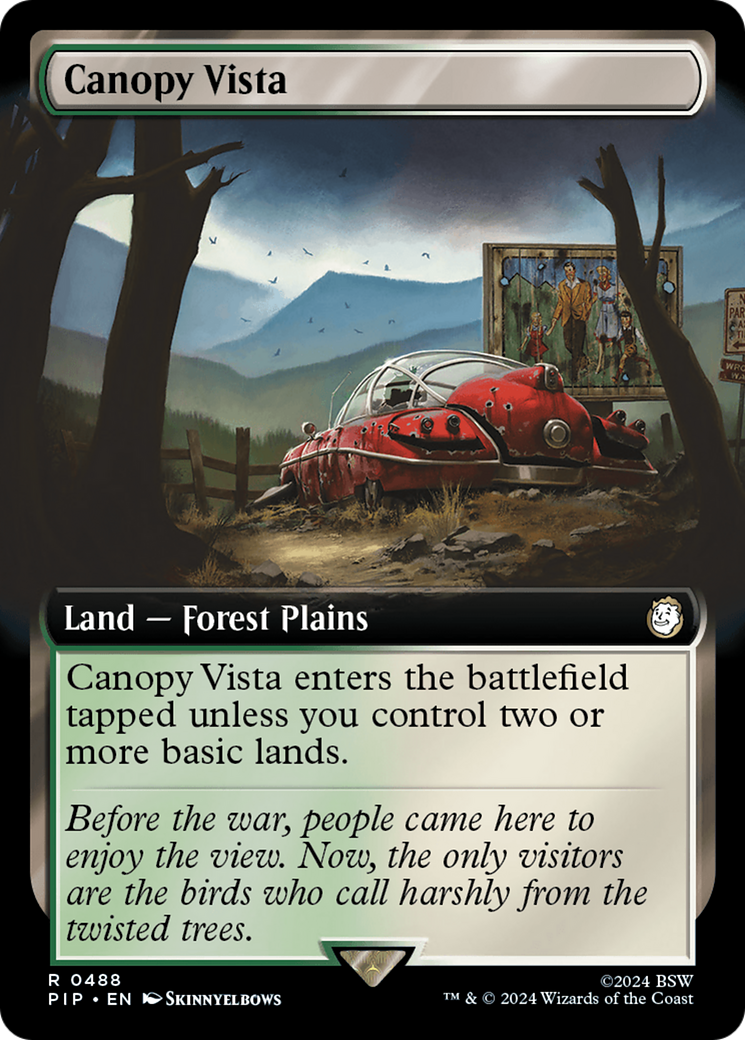 Canopy Vista (Extended Art) [Fallout] | Grognard Games