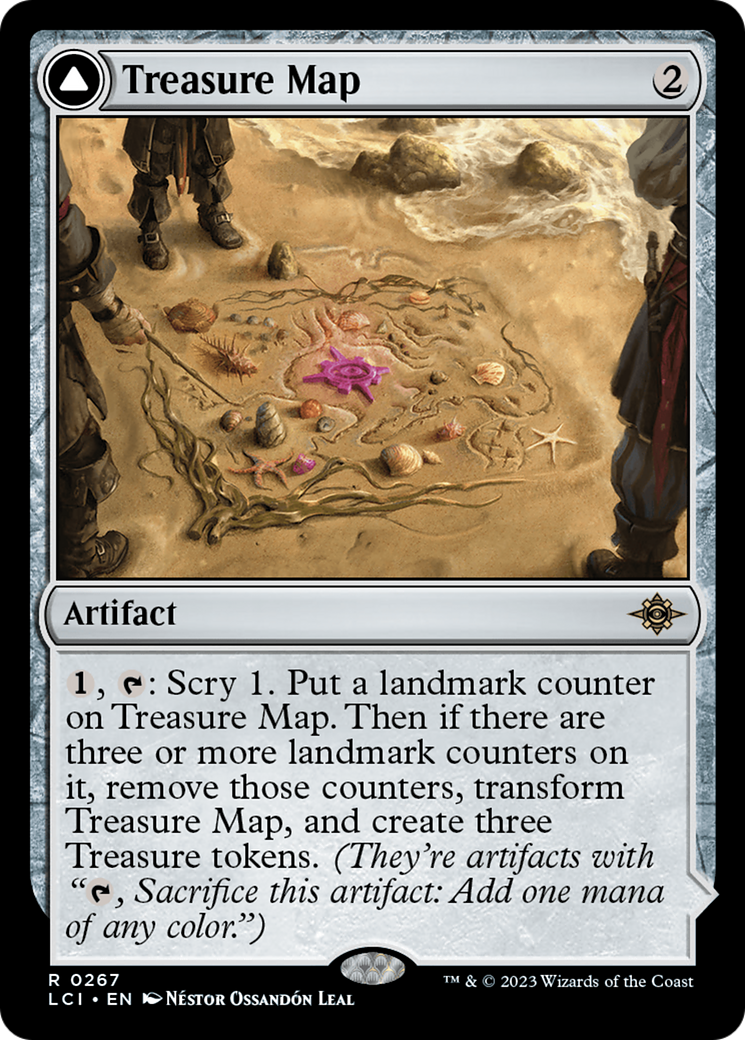 Treasure Map // Treasure Cove [The Lost Caverns of Ixalan] | Grognard Games