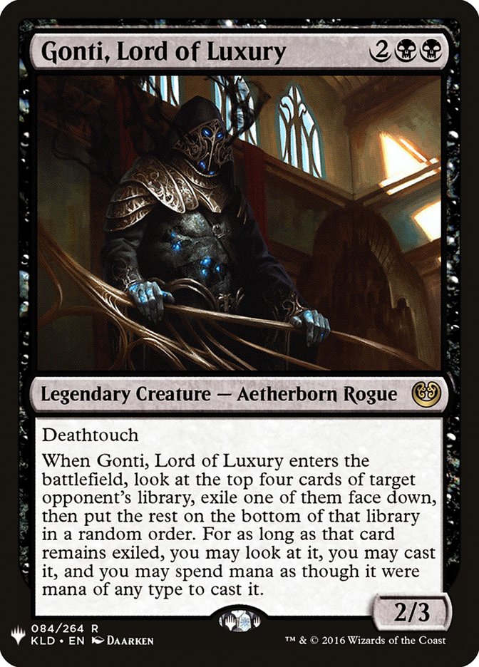 Gonti, Lord of Luxury [Mystery Booster] | Grognard Games