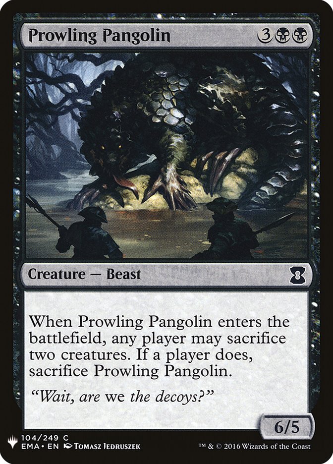 Prowling Pangolin [Mystery Booster] | Grognard Games