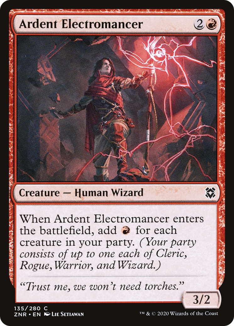 Ardent Electromancer [Zendikar Rising] | Grognard Games
