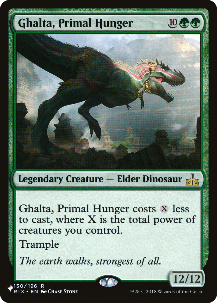 Ghalta, Primal Hunger [The List] | Grognard Games