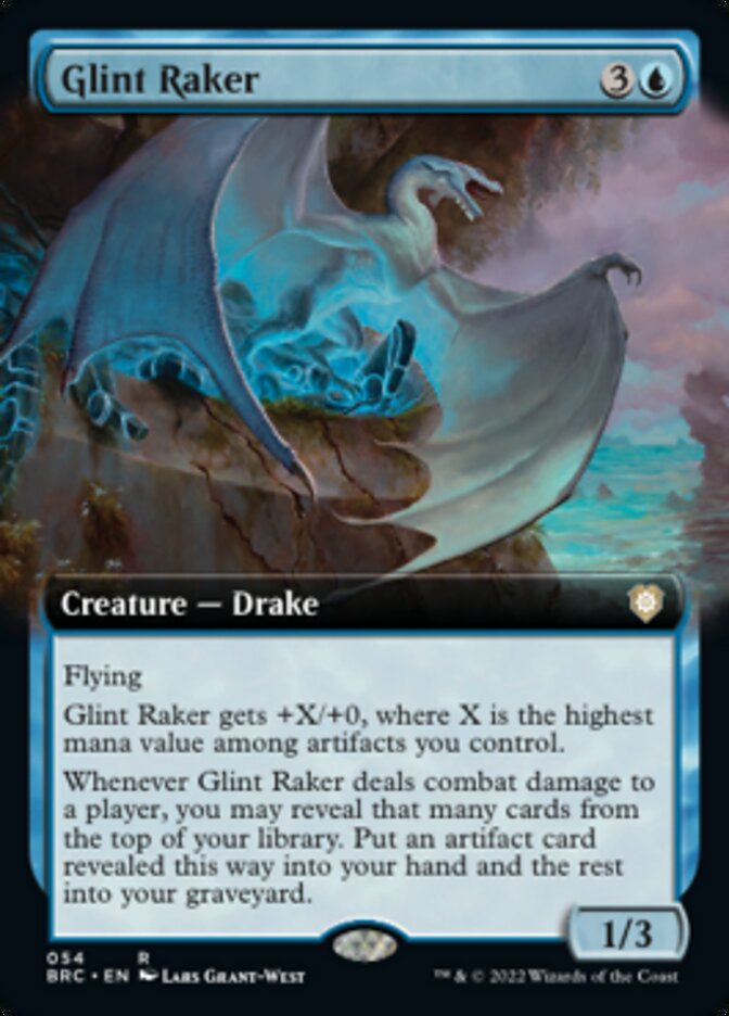 Glint Raker (Extended Art) [The Brothers' War Commander] | Grognard Games