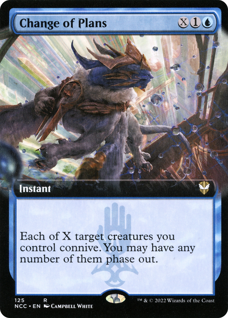 Change of Plans (Extended Art) [Streets of New Capenna Commander] | Grognard Games