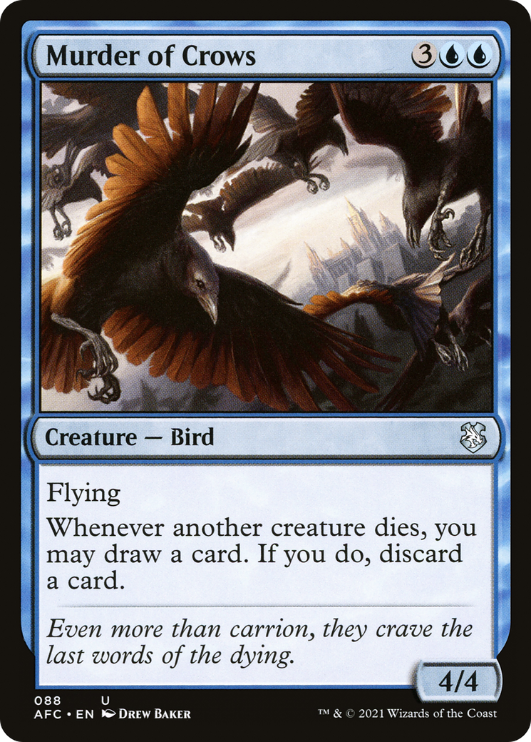 Murder of Crows [Dungeons & Dragons: Adventures in the Forgotten Realms Commander] | Grognard Games