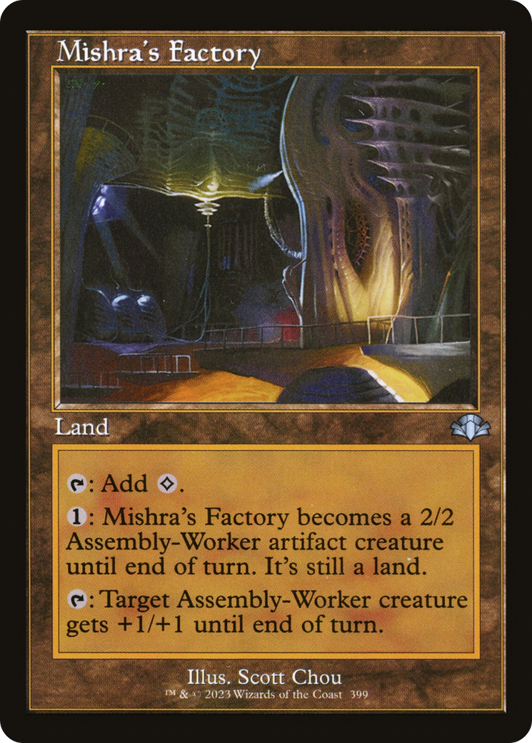 Mishra's Factory (Retro) [Dominaria Remastered] | Grognard Games