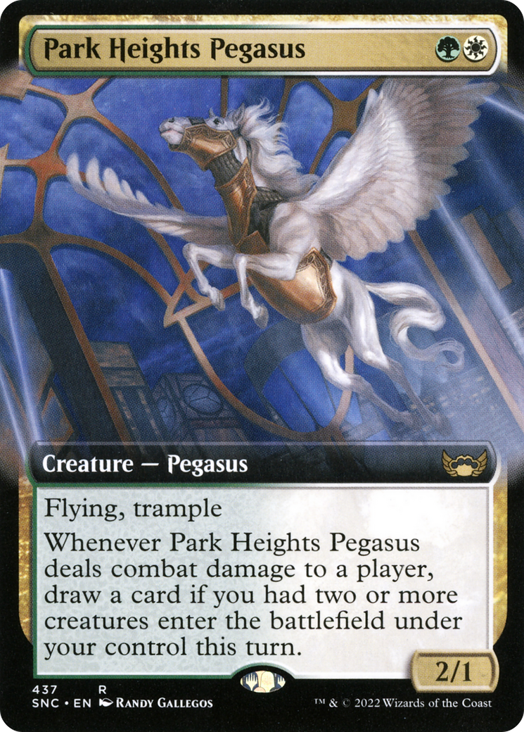 Park Heights Pegasus (Extended Art) [Streets of New Capenna] | Grognard Games