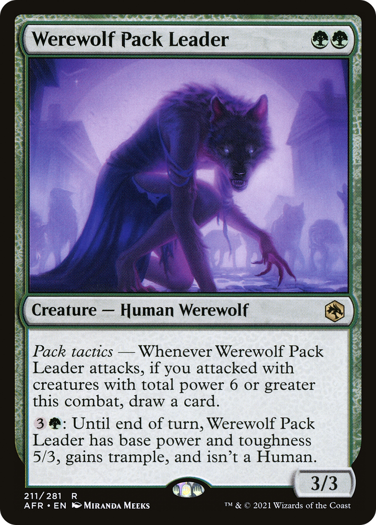 Werewolf Pack Leader [Dungeons & Dragons: Adventures in the Forgotten Realms] | Grognard Games