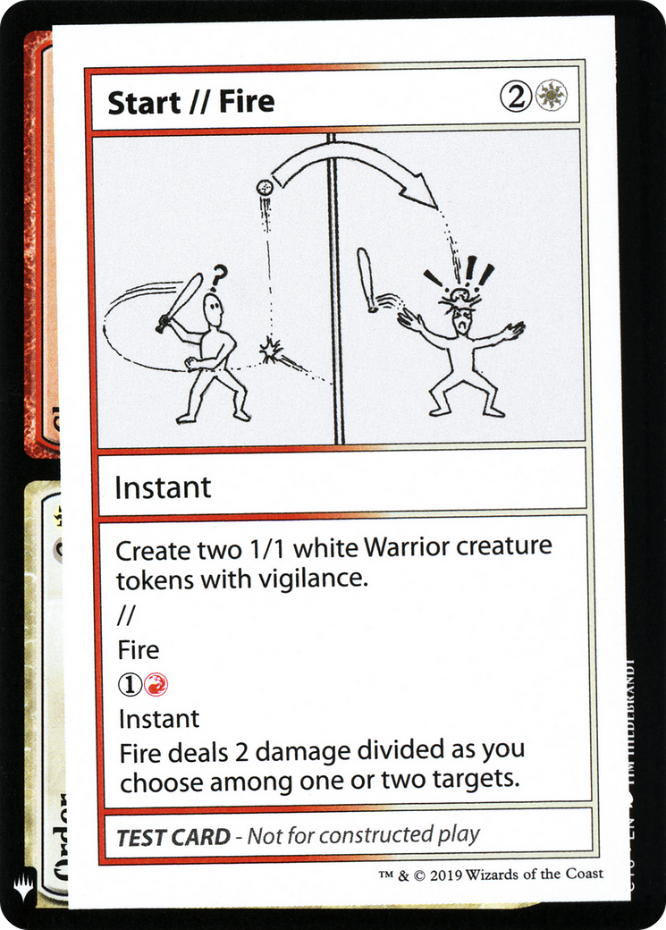 Start // Fire [Mystery Booster Playtest Cards] | Grognard Games