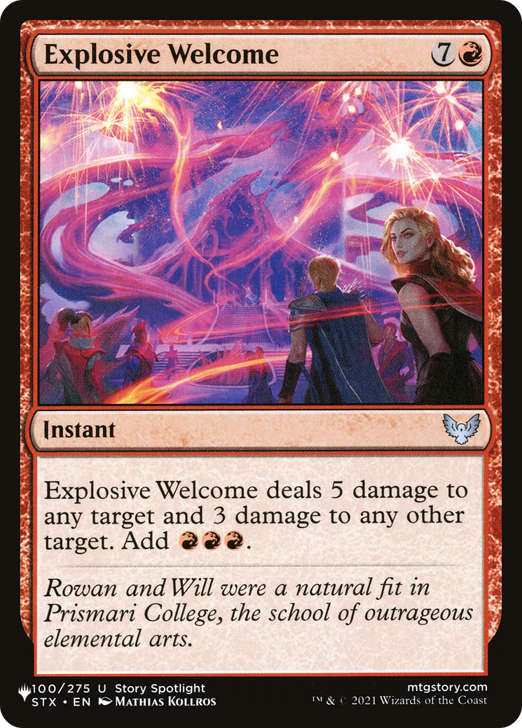 Explosive Welcome [The List] | Grognard Games