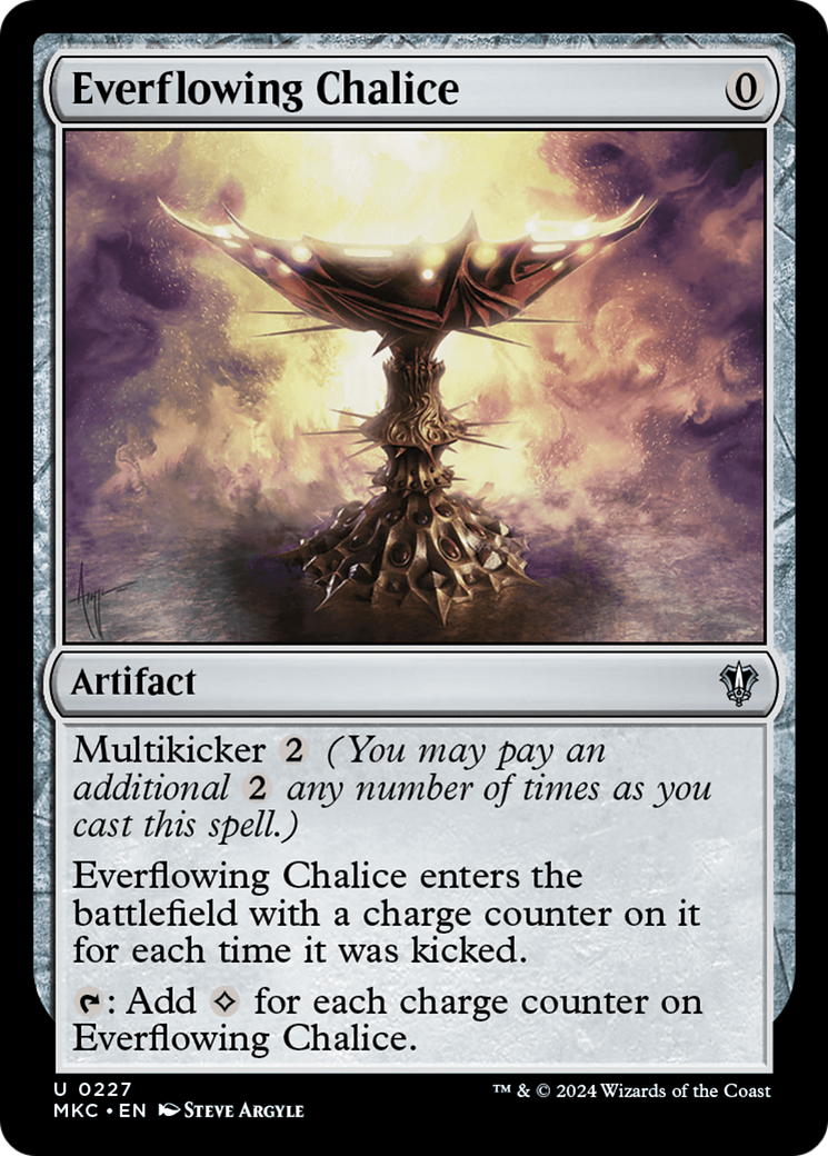 Everflowing Chalice [Murders at Karlov Manor Commander] | Grognard Games