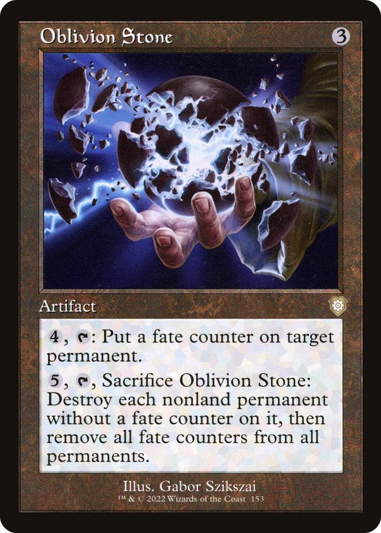 Oblivion Stone (Retro) [The Brothers' War Commander] | Grognard Games
