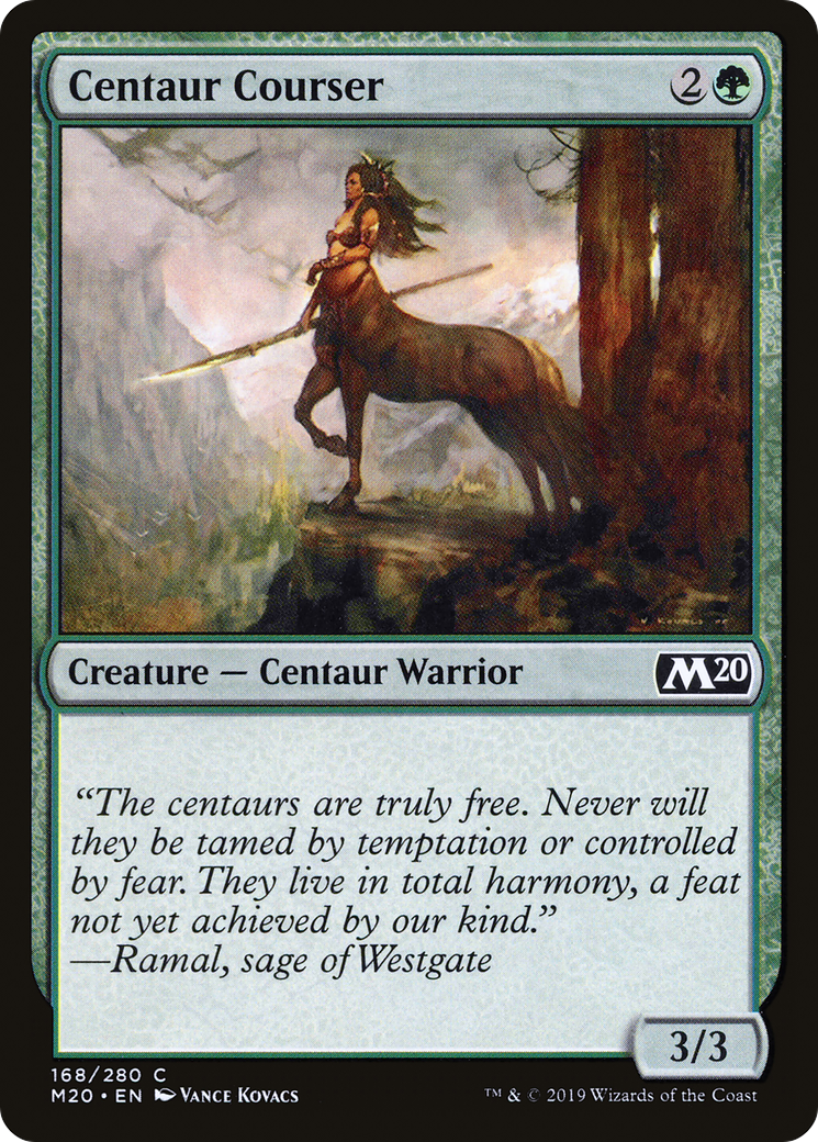 Centaur Courser [Core Set 2020] | Grognard Games