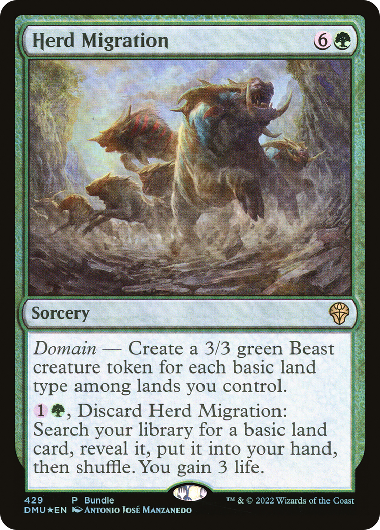 Herd Migration (Bundle) [Dominaria United] | Grognard Games