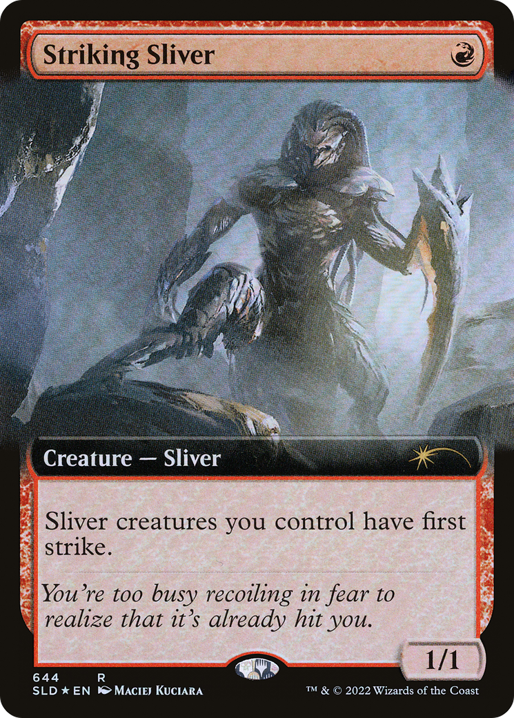 Striking Sliver (Extended Art) [Secret Lair Drop Series] | Grognard Games