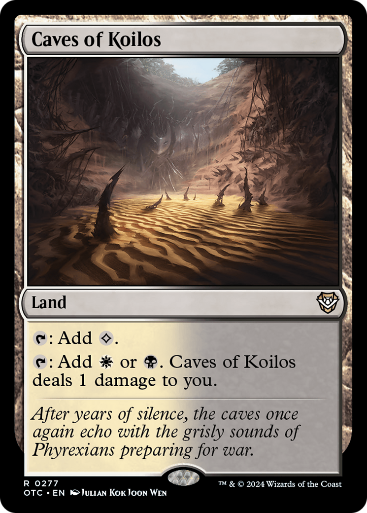 Caves of Koilos [Outlaws of Thunder Junction Commander] | Grognard Games