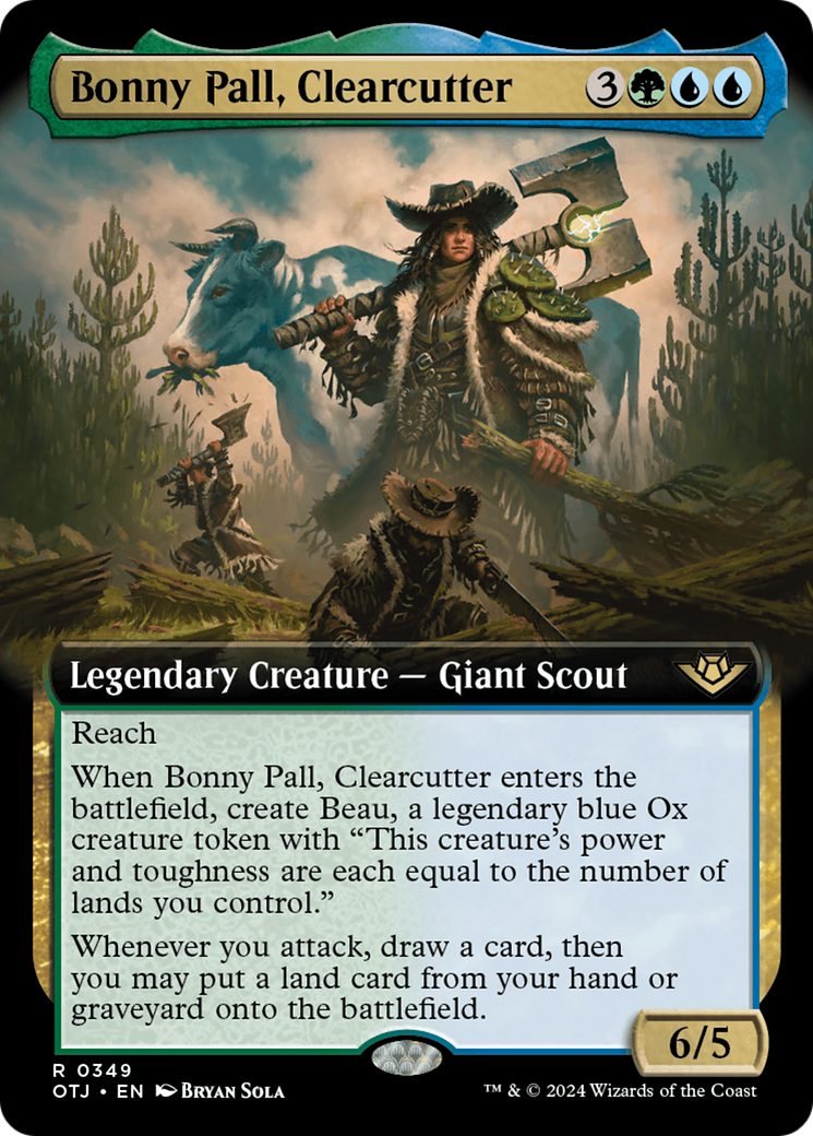 Bonny Pall, Clearcutter (Extended Art) [Outlaws of Thunder Junction] | Grognard Games